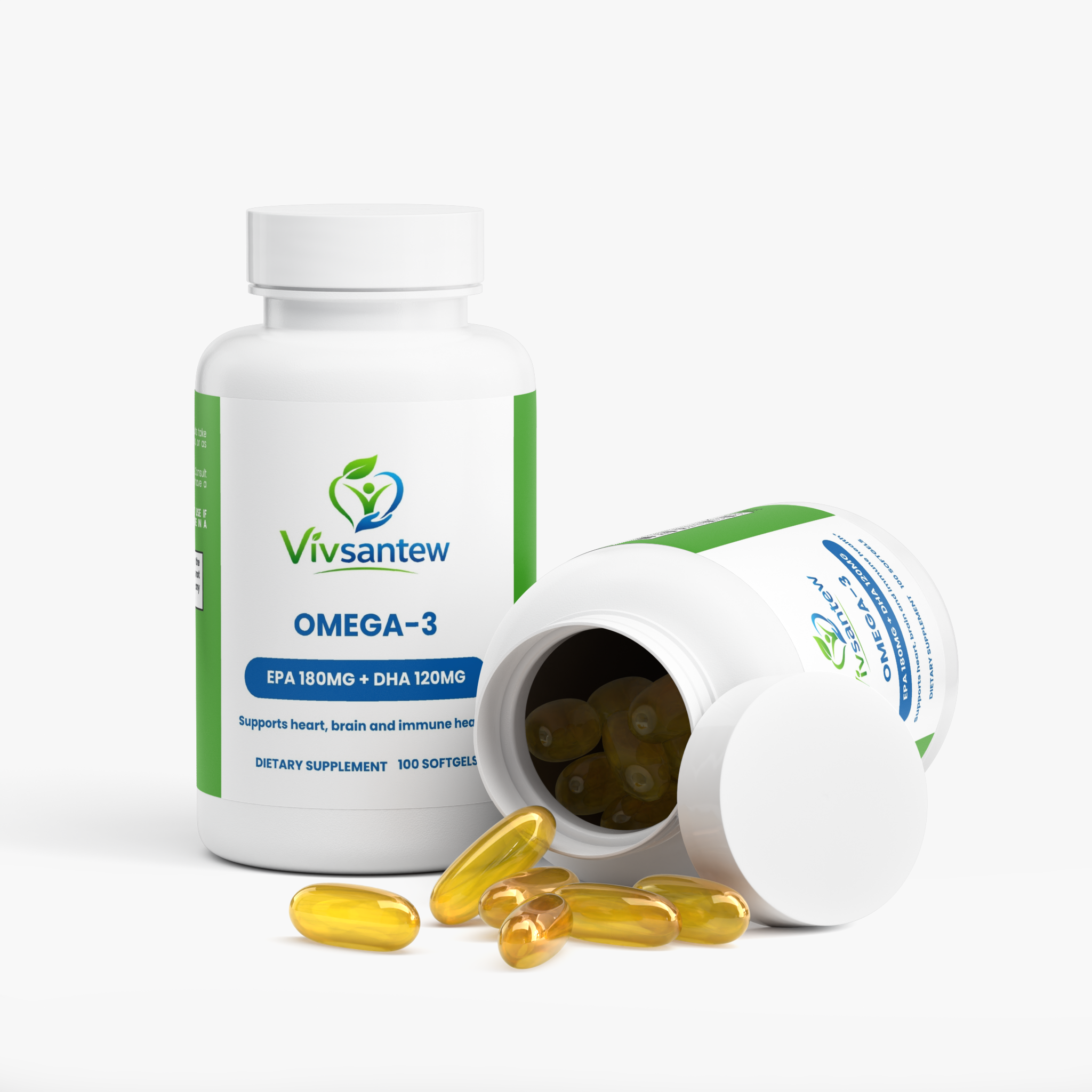 Omega-3 EPA 180mg + DHA 120mg