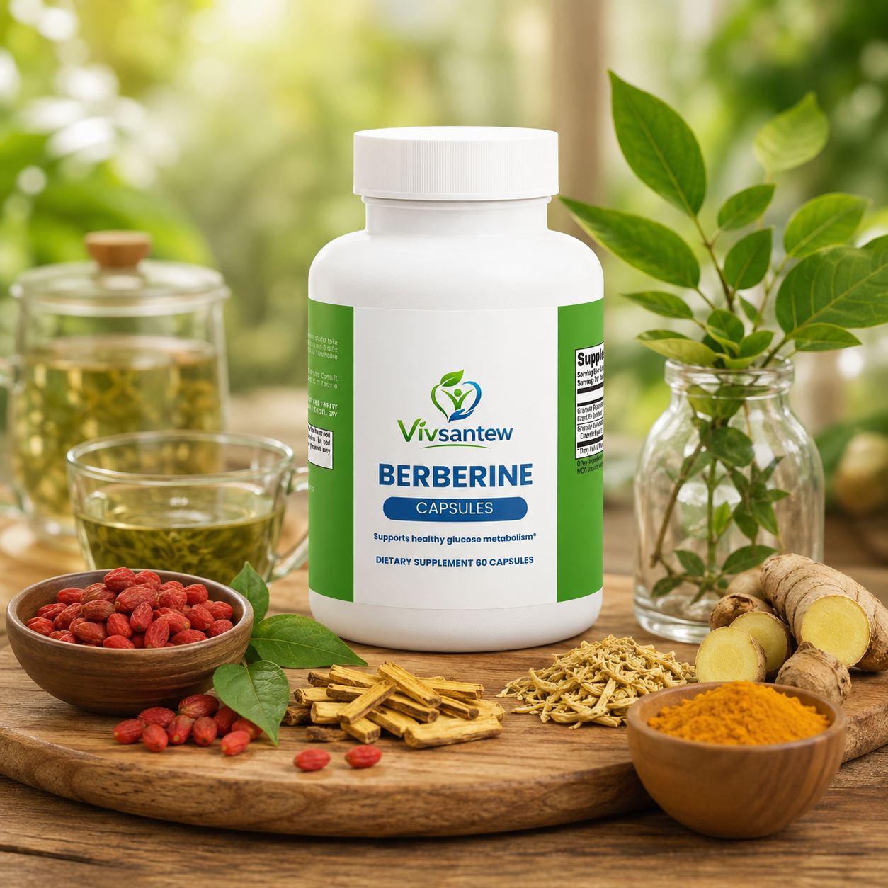 Vivsantew Berberine Capsules (60 Capsules)